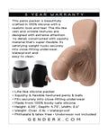 Gender X Gender X 4" Silicone Packer - Tan - Image 2