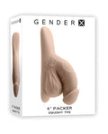 Gender X Gender X 4" Packer - Ivory