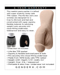 Gender X Gender X 4" Packer - Ivory - Image 2