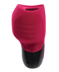 Gender X Body Kisses Vibrating Suction Massager - Red/Black (4)