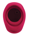 Gender X Body Kisses Vibrating Suction Massager - Red/Black (5)