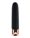 Gender X Gender X The Gold Standard Rechargeable Silicone Bullet - Black/Rose Gold - Image 3