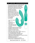 Gender X Gender X Strapless Seashell - Teal - Image 2
