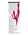 Gender X Gender X Four by Four Vibrator - Burgundy - Image 2