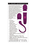 Gender X Gender X Handle It Wand - Purple/White - Image 2