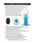Gender X Gender X Electric Blue - Clear/Blue - Image 2