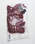 House of Desire Eden Embroidered Lace & Mesh Teddy w/Garters - Dark Red MD - Image 3