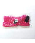 House of Desire Marilyn Marabou & Mesh Babydoll & G-String Set - Pink 1X/2X - Image 5