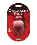 Orgasmix Super Stud Orgasmix Ring Pleasure Ring 3 Speed - Magenta