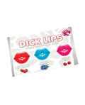 Hott Products Dicklips Edible Gummy Cock Rings - Asst. Flavors Pack of 3
