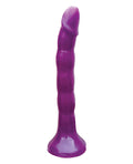 Wet Dreams Wet Dreams Skinny Me 7" Strap on w/Harness - Purple - Image 2