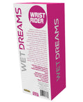 Wet Dreams Wet Dreams Wrist Rider Finger Play Sleeve w/Wrist Strap - Hot Pink - Image 2