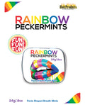 Hott Products Rainbow Pecker Shape Candies in Tin-Carded
