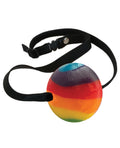 Hott Products Rainbow Candy Ball Gag - Strawberry - Image 2