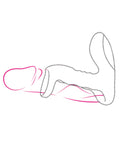 Bliss Bliss Shaft Rider Vibrating Cock Ring Sleeve - Black - Image 3