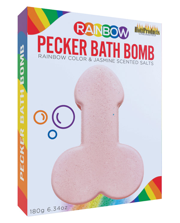 Hott Products Rainbow Pecker Bath Bomb