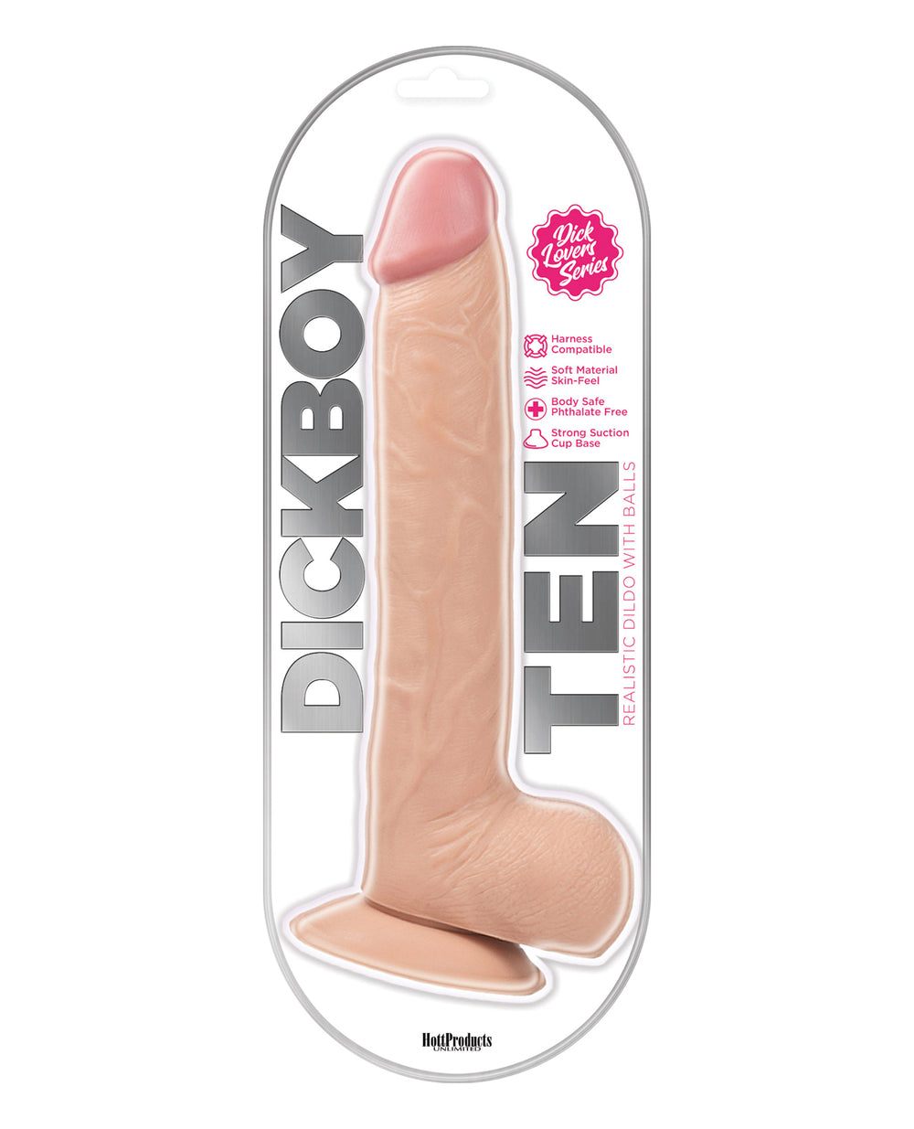 Dickboy Dick Boy 10" PVC Dildo