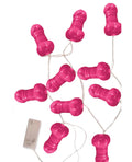 Hott Products Light Up Pink Pecker String Party Lights - Image 2