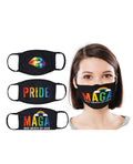 Hott Products Hott Products Mask-erade Masks - Pride/Gay Again/Rainbow Kiss Pack of 3 - Image 2