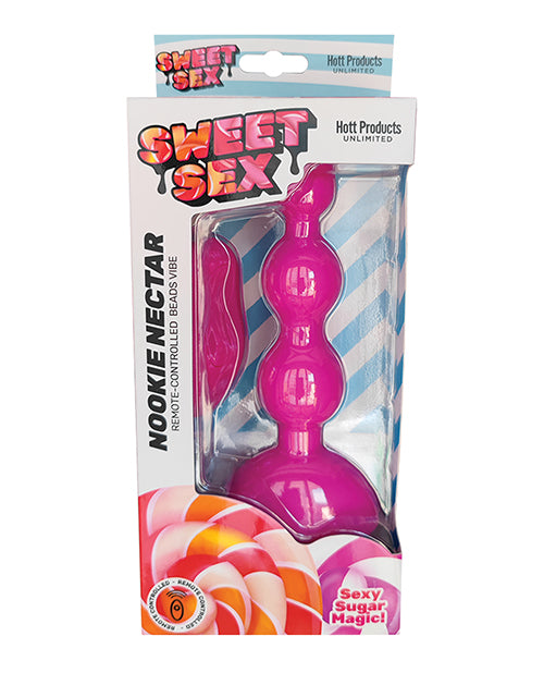 Sweet Sex Sweet Sex Nookie Nectar Beads Vibe w/Remote - Magenta