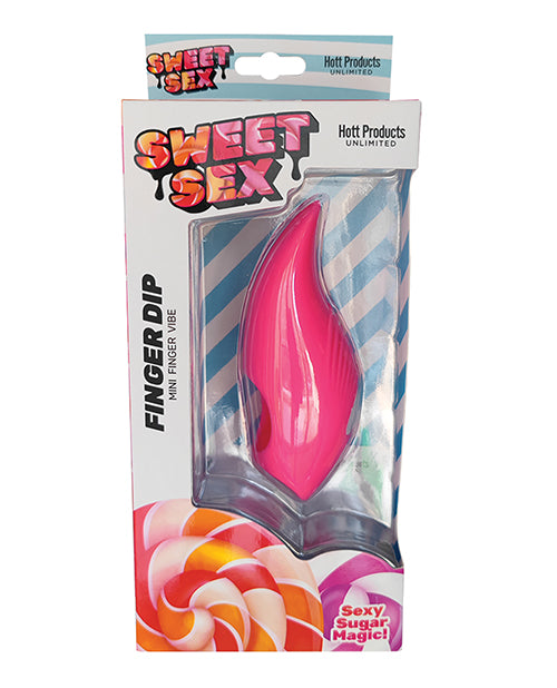 Sweet Sex Sweet Sex Finger Dip Mini Finger Vibe - Magenta