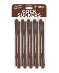 Cock Suckers Cock Suckers Pecker Straws - Chocolate Lovers Pack of 10
