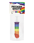 Hott Products Pecker Shot Syringe - Rainbow