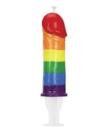 Hott Products Pecker Shot Syringe - Rainbow - Image 2