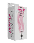 Foxy Tail Foxy Tail Light Up Faux Fur Butt Plug - Pink
