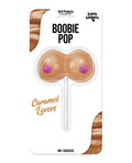Hott Products Lusty Lickers Boobie Pop - Caramel Lovers