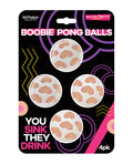 Hott Products Boobie Beer Pong Balls - 4 pk