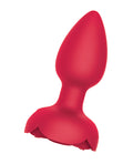 Hott Products Rosebud Tushy Light Up Butt Plug - Red - Image 2