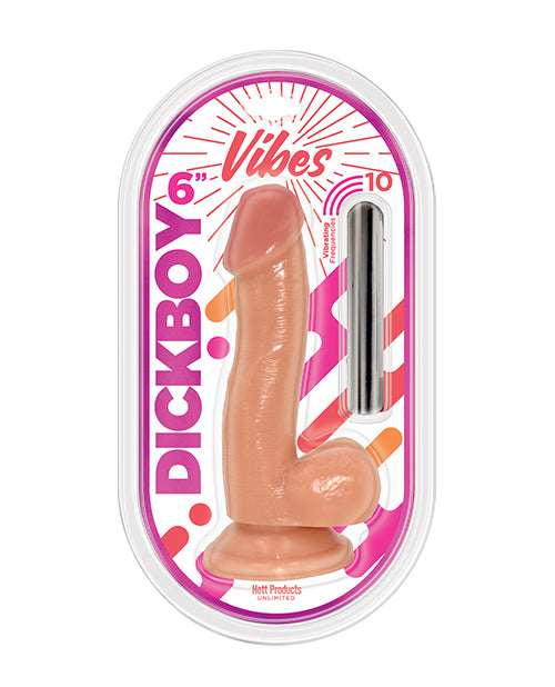 Dickboy Dick Boy Vanilla Lovers 6" Vibe Bullet