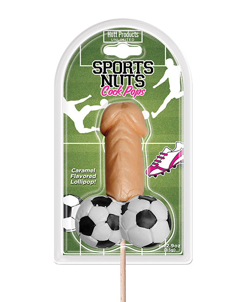 Hott Products Sports Nuts Cock Pop Soccer Balls - Caramel