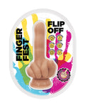 Finger Fest Finger Fest Flip Off Dildo - Flesh
