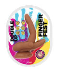 Finger Fest Finger Fest Double Up Dildo - Tan