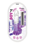 Not Regular Toys Wet Dreams Dream Boy 7" Jelly Vibrator - Purple