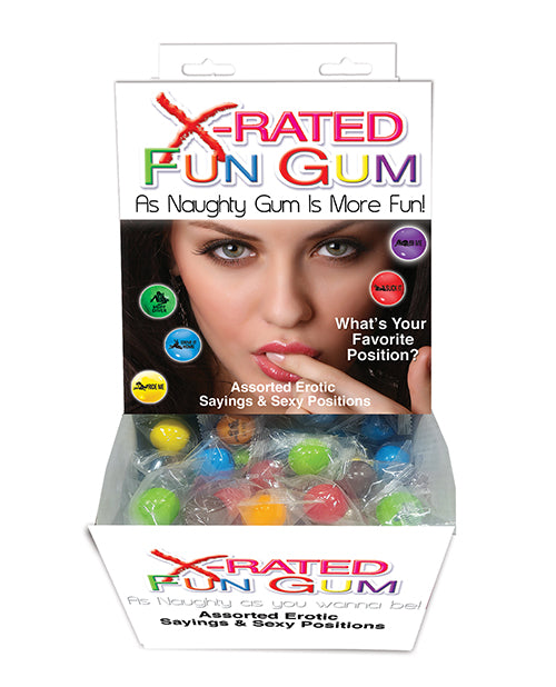 Not Regular Toys X-Rated Fun Gum Asst. 144 pc Display