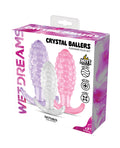Not Regular Toys Wet Dreams Crystal Ballers Anal Plugs 3 Pack