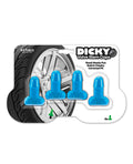 Not Regular Toys Dicky Valve Stem Caps - Blue 4 Pack
