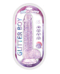 Not Regular Toys Cotton Candy Glitter Boy 7" Suction Cup Dildo - Pink