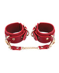 Honey Play Box Kinky Play Box Federico Luxurious Leather Restraint Kit - Red - Image 2