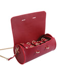 Honey Play Box Kinky Play Box Federico Luxurious Leather Restraint Kit - Red - Image 5