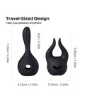 Honey Play Box Horns Pomi Wand Attachments Bundle - Black - Image 4