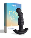 Honey Play Box Pineapple Man Vibrating Prostate Massager - Black - Image 3