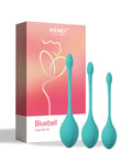 Honey Play Box Bluebell Floral 3 Size & Weight Kegel Ball Exercise Set - Blue - Image 5
