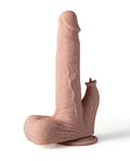 Honey Play Box Colter App Controlled Realistic 8.5" Thrusting Dildo Vibrator w/Clit Licker - Ivory - Image 2