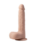 Honey Play Box Luis App Controlled Realistic 8.5" Thrusting Dildo Vibrator - Ivory
