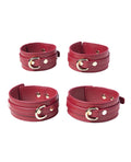Honey Play Box Kinky Play Box Red Passion 8 pc Set Bondage Kit - Red - Image 4