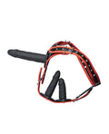 Honey Play Box Kinky Play Box Triple Thrill Strap-On Harness Kit - Black/Red - Image 3